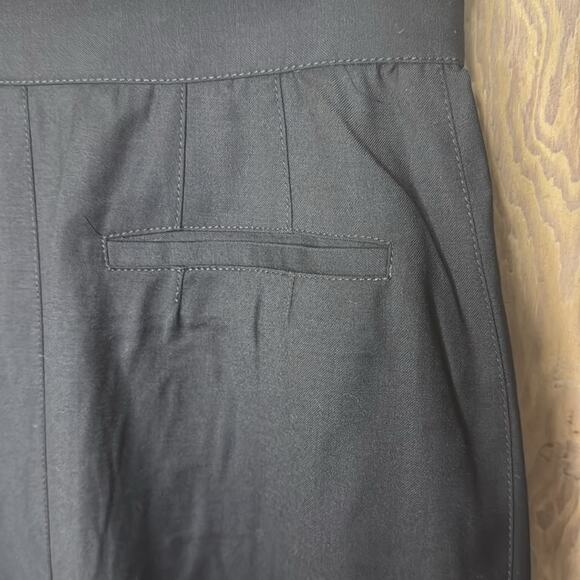 Vintage NWT Umberto Ginocchietti Midi Black Skirt - Picture 5 of 8